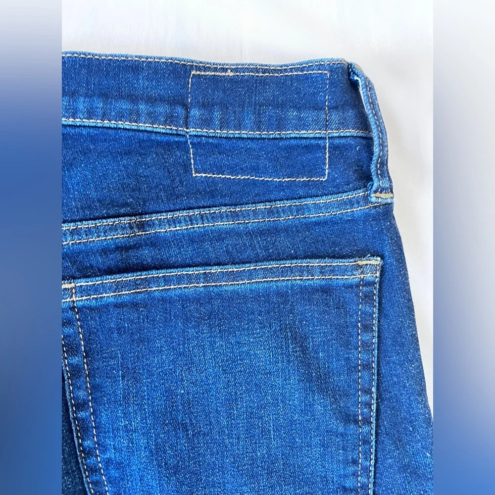 J.Crew '03 Kick Out Jeans kicky raw hem in Dark indigo Wash Size 28 New with tag - Picture 14 of 14